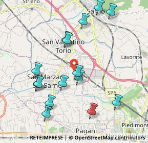 Mappa Via Fontana, 84016 Pagani SA, Italia (2.27467)