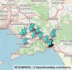 Mappa Via Fontana, 84016 Pagani SA, Italia (12.098)