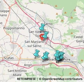 Mappa Via Fontana, 84016 Pagani SA, Italia (4.08273)