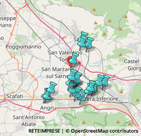 Mappa Via Fontana, 84016 Pagani SA, Italia (3.373)