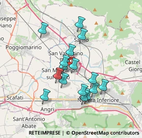 Mappa Via Fontana, 84016 Pagani SA, Italia (3.22688)