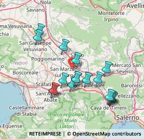 Mappa Via Fontana, 84016 Pagani SA, Italia (7.59412)