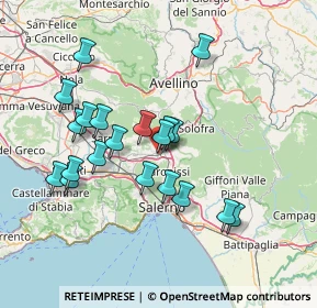 Mappa Via Macello, 84085 Mercato San Severino SA, Italia (14.61)