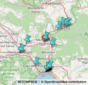 Mappa Via Macello, 84085 Mercato San Severino SA, Italia (8.8625)