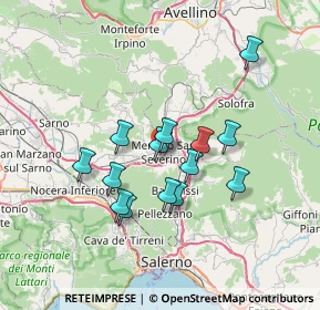 Mappa Via Macello, 84085 Mercato San Severino SA, Italia (6.24214)