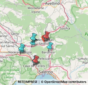 Mappa Via Macello, 84085 Mercato San Severino SA, Italia (6.19273)