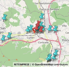 Mappa Via Macello, 84085 Mercato San Severino SA, Italia (2.089)
