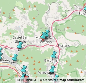 Mappa Via Macello, 84085 Mercato San Severino SA, Italia (7.6225)