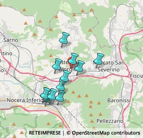Mappa Via Tenente Bruno Lombardi, 84083 Castel San Giorgio SA, Italia (3.31167)