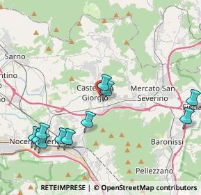 Mappa Via Tenente Bruno Lombardi, 84083 Castel San Giorgio SA, Italia (5.20364)