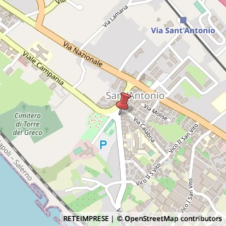 Mappa Via Alcide de Gasperi, 58, 80059 Torre del Greco, Napoli (Campania)