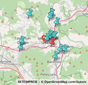 Mappa Via Vincenzo Alfano, 84085 Mercato San Severino SA, Italia (3.21438)