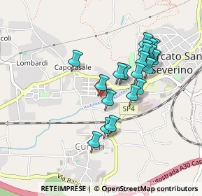Mappa Via Vincenzo Alfano, 84085 Mercato San Severino SA, Italia (0.4275)