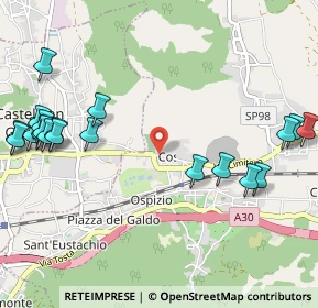 Mappa Via Cimitero, 84085 Mercato San Severino SA, Italia (1.4755)