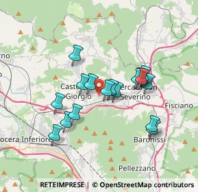 Mappa Via Cimitero, 84085 Mercato San Severino SA, Italia (3.19941)