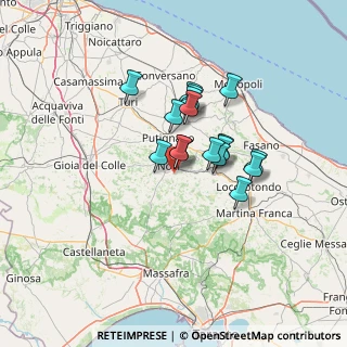 Mappa Strada Vicinale S. Giacomo, 70015 Noci BA, Italia (10.51588)