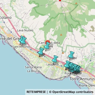 Mappa Via Chiazzolelle, 80059 Torre del Greco NA, Italia (2.72706)