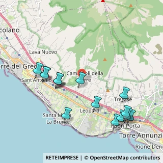 Mappa Via Chiazzolelle, 80059 Torre del Greco NA, Italia (2.402)