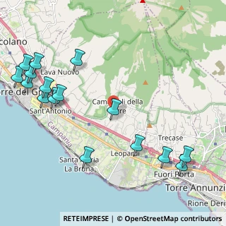 Mappa Via Chiazzolelle, 80059 Torre del Greco NA, Italia (2.98313)