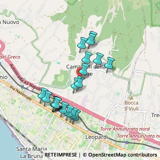 Mappa Via Chiazzolelle, 80059 Torre del Greco NA, Italia (0.952)