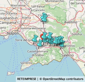 Mappa Via Cardinale Brancaccio, 80041 Boscoreale NA, Italia (9.01)