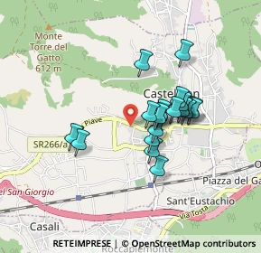 Mappa Via Piave, 84083 Castel San Giorgio SA, Italia (0.729)