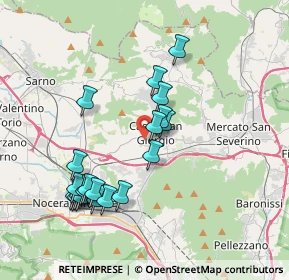 Mappa Via Piave, 84083 Castel San Giorgio SA, Italia (4.0435)
