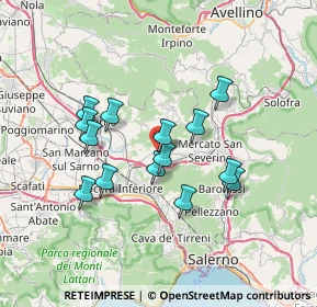Mappa Via Piave, 84083 Castel San Giorgio SA, Italia (6.42929)