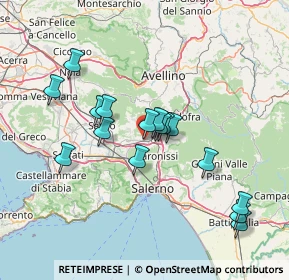 Mappa Via Giovanni Verga, 84085 Mercato San Severino SA, Italia (14.29688)