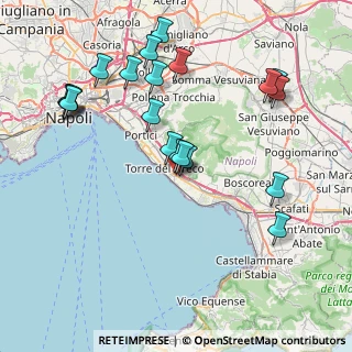 Mappa Via Abruzzo, 80059 Torre del Greco NA, Italia (9.3355)