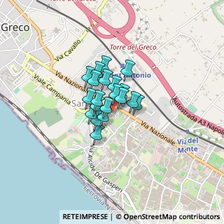Mappa Via Abruzzo, 80059 Torre del Greco NA, Italia (0.233)