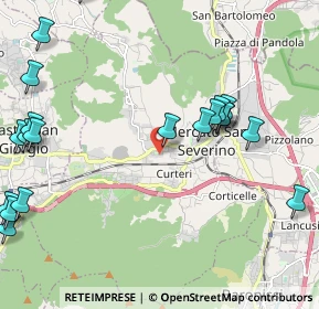 Mappa Via Eugenio Montale, 84085 Mercato San Severino SA, Italia (2.994)