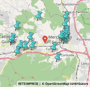 Mappa Via Luigi Pirandello, 84085 Mercato San Severino SA, Italia (2.1125)