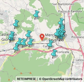 Mappa Via Santina Campana, 84085 Mercato San Severino SA, Italia (2.0695)