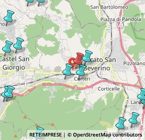 Mappa Via Luigi Pirandello, 84085 Mercato San Severino SA, Italia (3.4075)