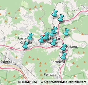 Mappa Via Luigi Pirandello, 84085 Mercato San Severino SA, Italia (2.90357)