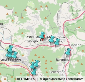 Mappa VIA TROTTA MONSIGNOR F., 84085 Mercato San Severino SA, Italia (5.45909)