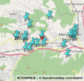 Mappa VIA TROTTA MONSIGNOR F., 84085 Mercato San Severino SA, Italia (2.1285)