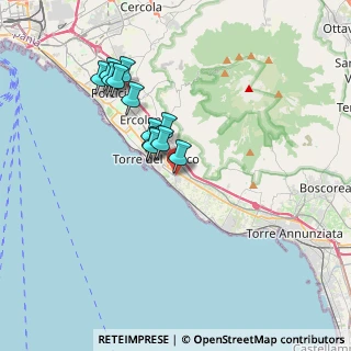 Mappa Via Calabria, 80059 Torre del Greco NA, Italia (3.3375)