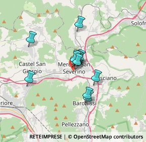 Mappa Centro Commerciale Moccia, 84085 Mercato San Severino SA, Italia (2.49667)