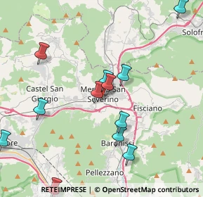 Mappa Centro Commerciale Moccia, 84085 Mercato San Severino SA, Italia (4.66583)