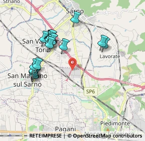 Mappa Zona pip, 84014 Nocera Inferiore SA, Italia (2.0915)