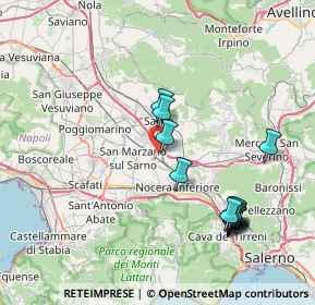 Mappa Zona pip, 84014 Nocera Inferiore SA, Italia (8.92857)