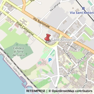 Mappa Viale Generale Carlo Alberto Dalla Chiesa, 10, 80059 Torre del Greco, Napoli (Campania)