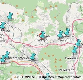 Mappa Via Antonino Rescigno, 84083 Castel San Giorgio SA, Italia (6.35)