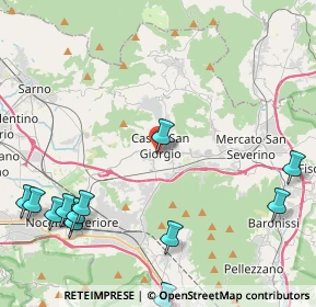 Mappa Via Antonino Rescigno, 84083 Castel San Giorgio SA, Italia (6.34)