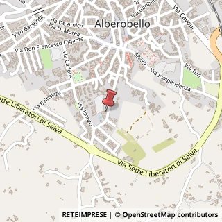 Mappa Via Monte San Gabriele, 109, 70011 Alberobello, Bari (Puglia)