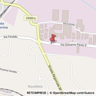 Mappa Via Giovanni Paolo II, 22, 84084 Fisciano, Salerno (Campania)