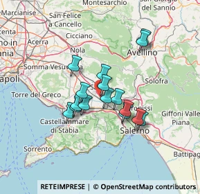 Mappa Via Provinciale Nocera-Sarno Località Fosso Imperatore, 84014 Nocera Inferiore SA, Italia (11.00688)