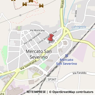 Mappa Piazza XX Settembre, 84085 Mercato San Severino, Salerno (Campania)